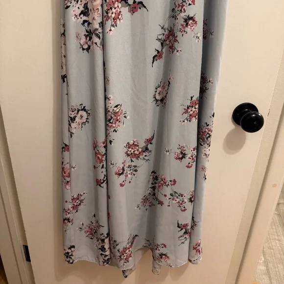 WAYF | Angelina Slit Wrap Dress - Picture 4 of 6